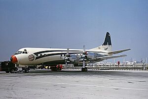 Lockheed L-188A Electra, Private JP6984856