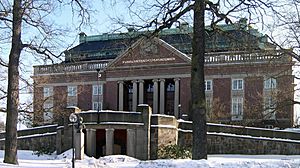 Main building of the Royal Swedish Academy of Sciences (Kungliga Vetenskapsakademien), Frescati, Norra Djurgården, Stockholm