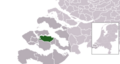 Map - NL - Municipality code 0664 (2009)
