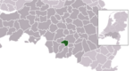 Location of Veldhoven