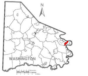 Location of Wickerham Manor-Fisher in Washington County