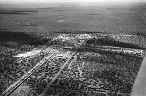 Maralinga village from the north-east