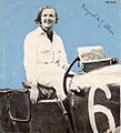Margaret Allan autograph card