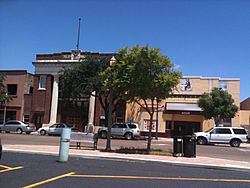 Downtown Mercedes in August 2010