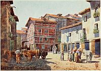 Miranda del Ebro - a corner in the town