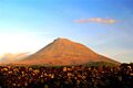 Montanha do Pico ao Pôr-do-sol, ilha do Pico, Açores