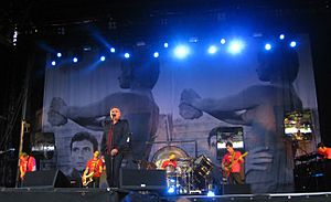 Morrissey and band at Zitadelle Spandau in Berlin 2011