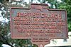 New York State historic marker – Baptist Church Eaton.JPG