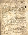 Oldest surviving writing in Lithuanian language