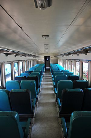Osceola and St. Croix Valley Railway - empty coach