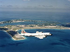P-3C VP-16 over NAS Bermuda 1985