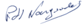 Paul-Henri Nargeolet signature