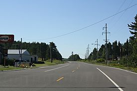 Community of Paulding along U.S. Route 45
