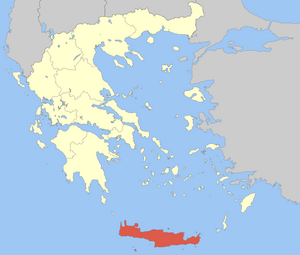 Location of Crete