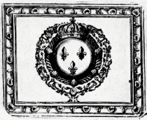 Poinçon Imprimerie Royale - Labyrinte de Versailles