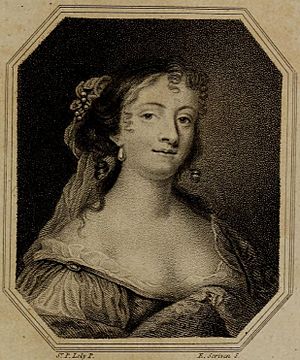Portrait of Elizabeth Hamilton comtesse de Gramont