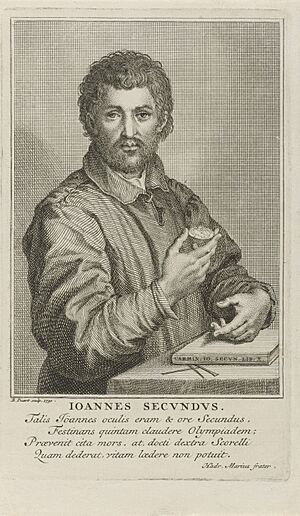 Portret van Janus Secundus, RP-P-1906-1544