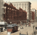 Postcard of Central Department Store building, Los Angeles, c.1920s