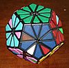 Deep-cut dodecahedral puzzle