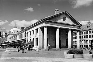 Quincy Market south-east sides