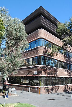 RMIT Building 9 from Franklin Street