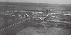 Historical panoramic view of Redland