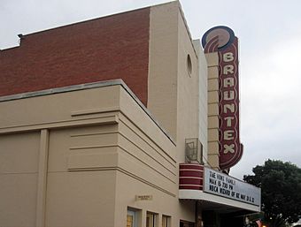 Restored Brauntex Theater, New Braunfels, TX IMG 3248.JPG