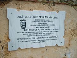 San Fernando - Límite de la España libre