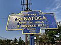 Sanatoga PA Keystone Marker on High Street WB