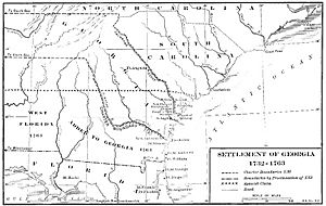Settlement of Georgia Colony 1732-1763