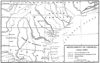 Settlement of Georgia Colony 1732-1763