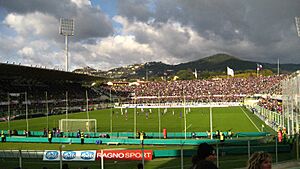 Soccer in Florence, Italy, 2007