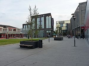 Southwater Phase 1 - new developments at Telford Town Centre (geograph 4236071)