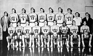 St louis hawks team 1958