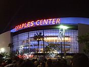 Staples Center Night