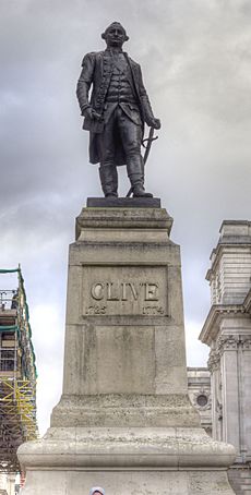 Statue of Robert Clive, King Charles Street, London.jpg