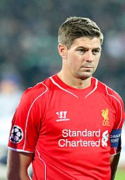 Steven Gerrard in 2014