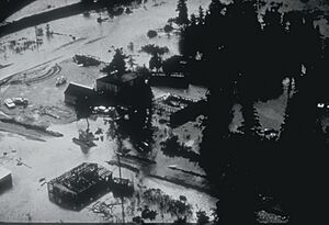 Subsidence at portage