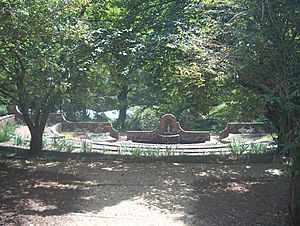 Sunken Garden at Oak Hill 2009