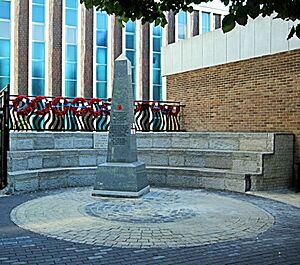 The War Memorial In Hounslow - London.