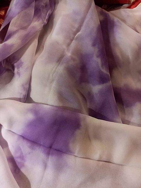 Tie and dye fabric