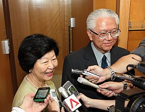 Tony Tan and Mary Tan 2011