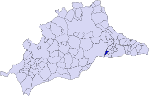 Location of Totalán