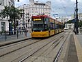 Tram in Warsaw, Pesa Jazz 128N n°3629 - front