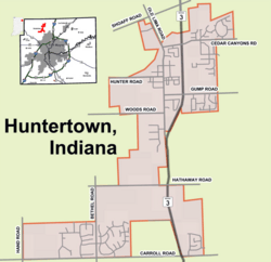 US-IN-Huntertown Map.png