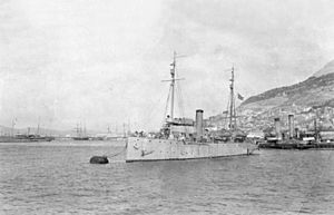 USCGC Tampa in port c1918
