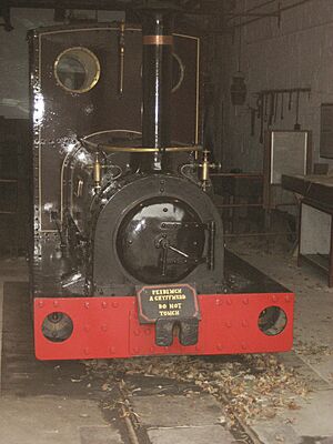 Una at Welsh Slate Museum