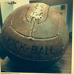 Vintage Early KickBall Hutch Cincinnati