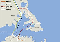 Waitematā Harbour Connections - Scenario 1