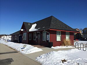 West Bend, Chicago & NW Depot NRHP 08000789 Washington County, WI